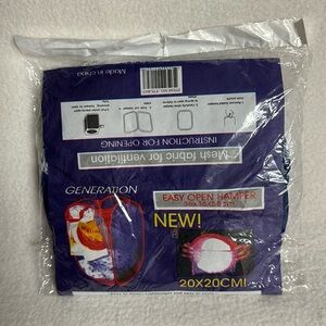 Generation Easy Open Hamper 36x36x58cm Mesh Fabric for Ventilation New Dorm Room